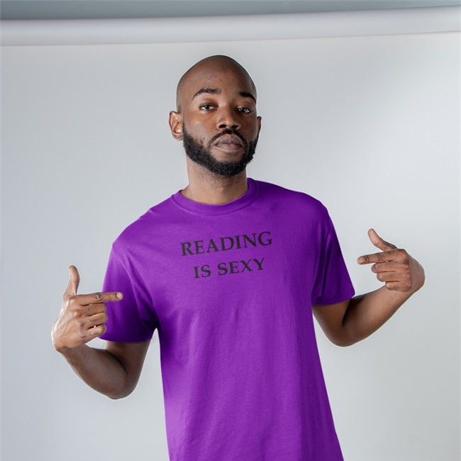A Powerful Woman Reading Is Sexy Shirt Hauteblood