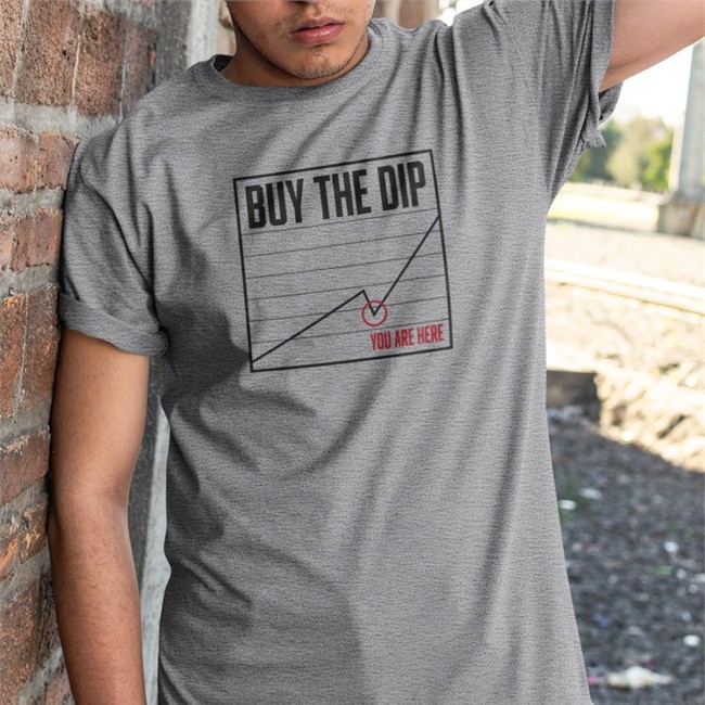 Buy The Dip Shirt Bitcoin Buy The Dip You Are Here T Shirt McShane