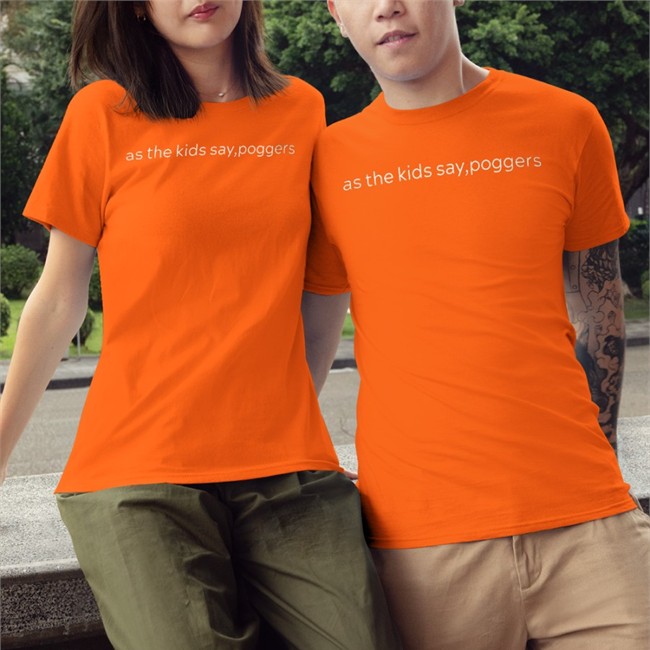 As The Kids Say Poggers Shirt Black Playing With Power MTG As The Kids Say Poggers Shirt PWPMtG