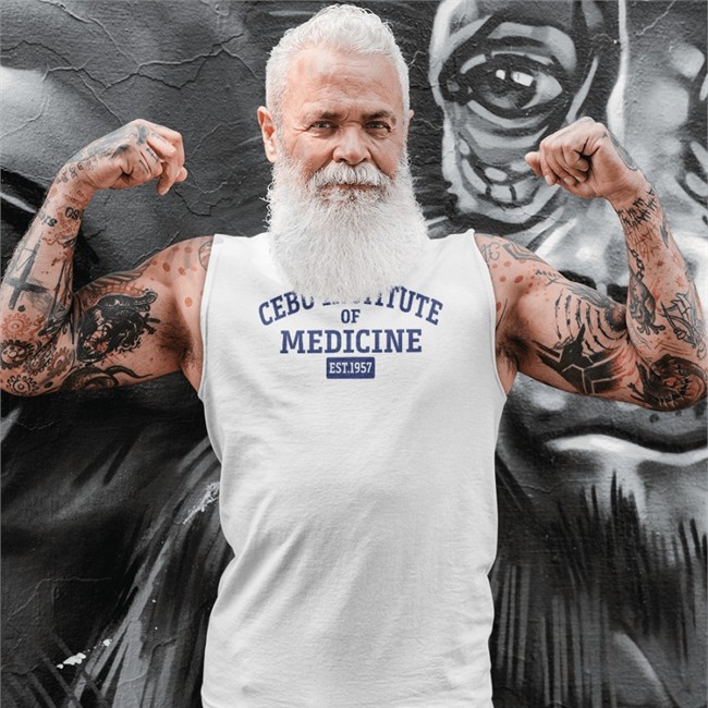 Jm Dangane Md Cebu Institute Of Medicine Est 1957 T-Shirt White Jm Dangane Md Cebu Institute Of Medicine Est 1957 Tank Top White