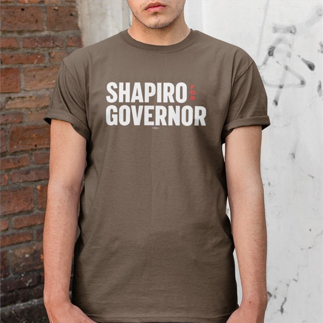 Josh Shapiro Merch Shapiro For Governor T Shirt Erin And John From Lower Merion Shapiro For Governor Shirts