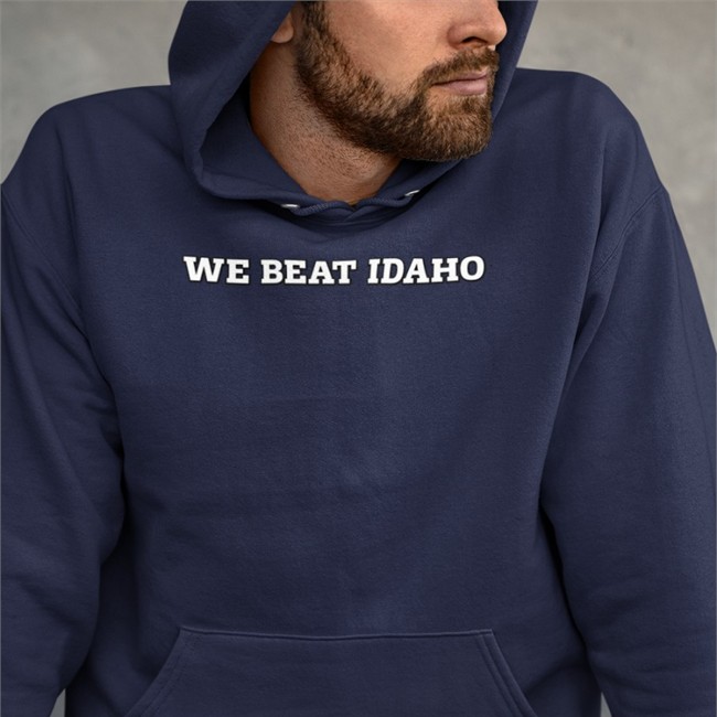 We Beat Idaho Shirt Funny We Beat Idaho T Shirt No Context College Football Nocontextcfb