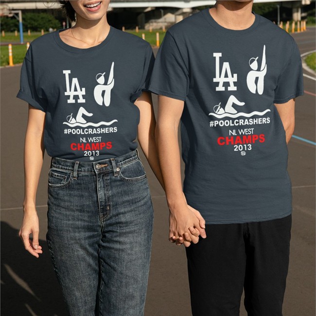 La Poolcrahers Nl West Champs 2013 Long Sleeve Tee Shirt La Poolcrahers Nl West Champs 2013 Hat Winforvin Royal
