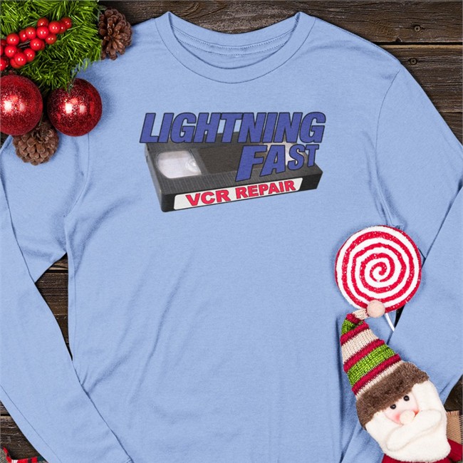 Lightning Fast Vcr Repair Shirt 2022 Lightning Fast Vcr Repair Shirt 2022 Red Letter Media Merch