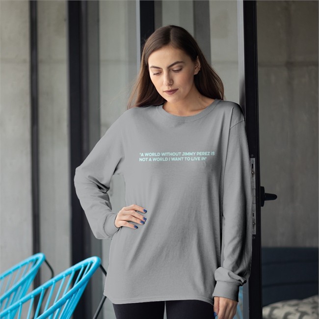 A World Without Jimmy Perez Is Not A World I Want To Live In Hoodie Alison O'Donnell Alison O'Donnell A World Without Jimmy Perez Is Not A World I Want To Live In Sweatshirt