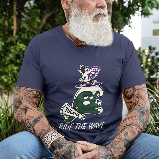 Kstatefb State Tulane Ride The Wave Shirt Aspoage Kstatefb State Tulane Ride The Wave T Shirt Aspoage