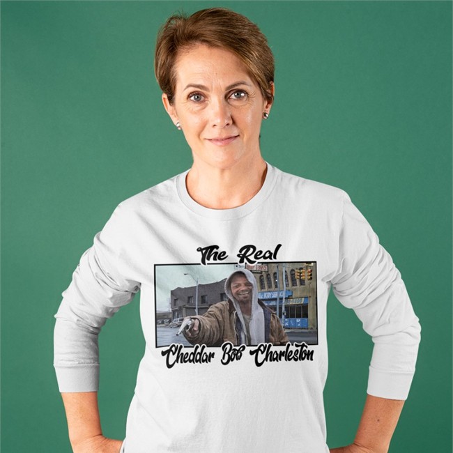 The Real Cheddar Bob Charleston Hoodie The Real Charleston White Merch Charleston White