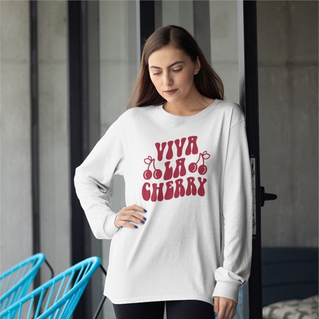 Viva La Cherry Hooded Sweatshirt Barstool Sports Viva La Cherry Cap Barstool Sports