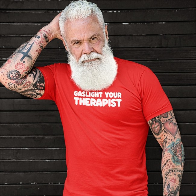 Gaslight Your Therapist Shirt Black Gaslight Your Therapist Shirts