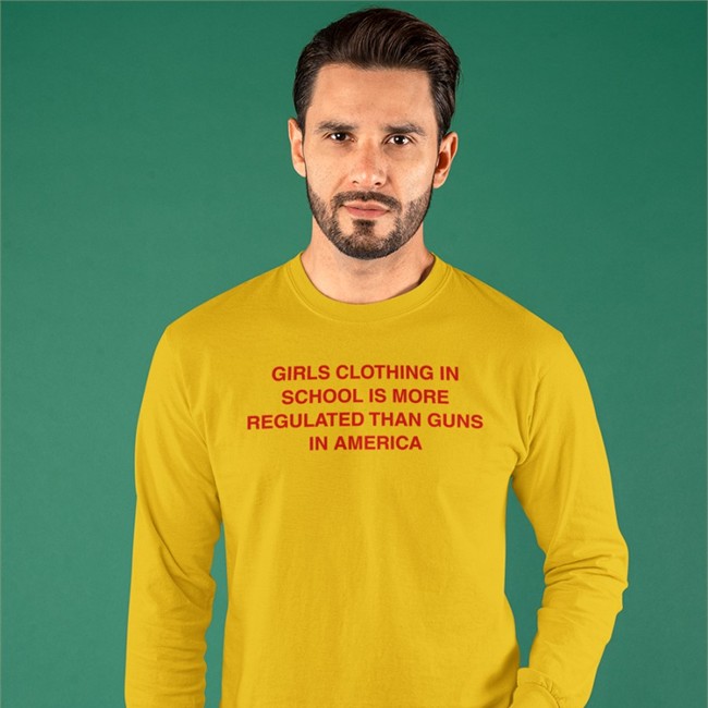 Witches Vs Patriarchy Girls Clothing In School Is More Regulated Than Guns In America T Shirt Cosmique Studio Merch Girls Clothing In School Is More Regulated Than Guns In America Tee Shirt Witches Vs Patriarchy