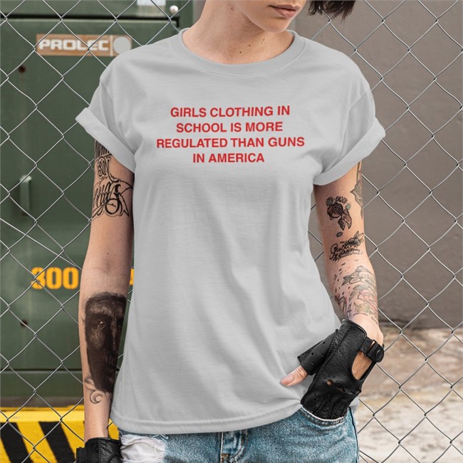 Witches Vs Patriarchy Girls Clothing In School Is More Regulated Than Guns In America T Shirt Cosmique Studio Merch Cosmique Studio Merch Girls Clothing In School Is More Regulated Than Guns In America Shirt Witches Vs Patriarchy