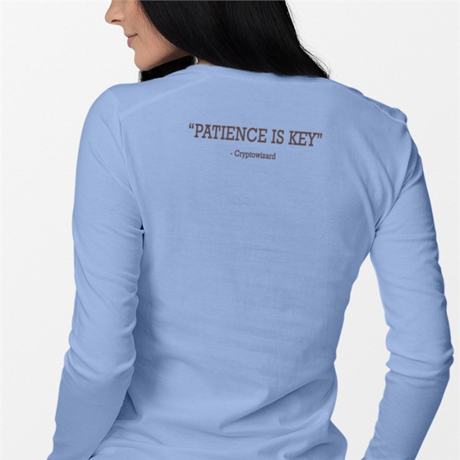 Patience Is Key Cryptowizard Shirt
