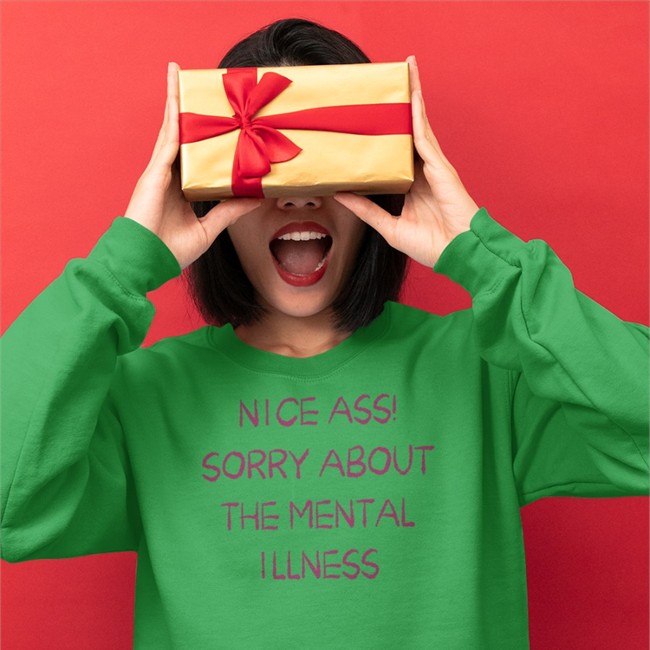 Top Nice Ass Sorry About The Mental Illness Tank Top Shirtsthtgohard White Nice Ass Sorry About The Mental Illness Cap