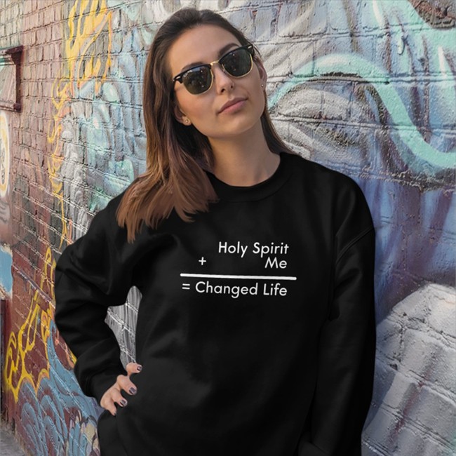 Holy Spirit Me Changed Life Long Sleeve Inioluwa Holy Spirit Me Changed Life Shirt Wonolepanaogomi