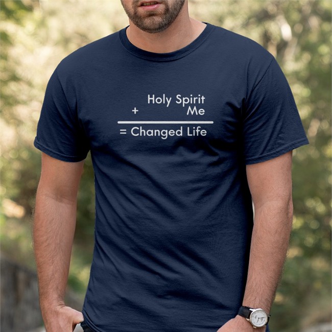 Holy Spirit Me Changed Life Long Sleeve Inioluwa Holy Spirit Me Changed Life T-Shirt Royal Inioluwa