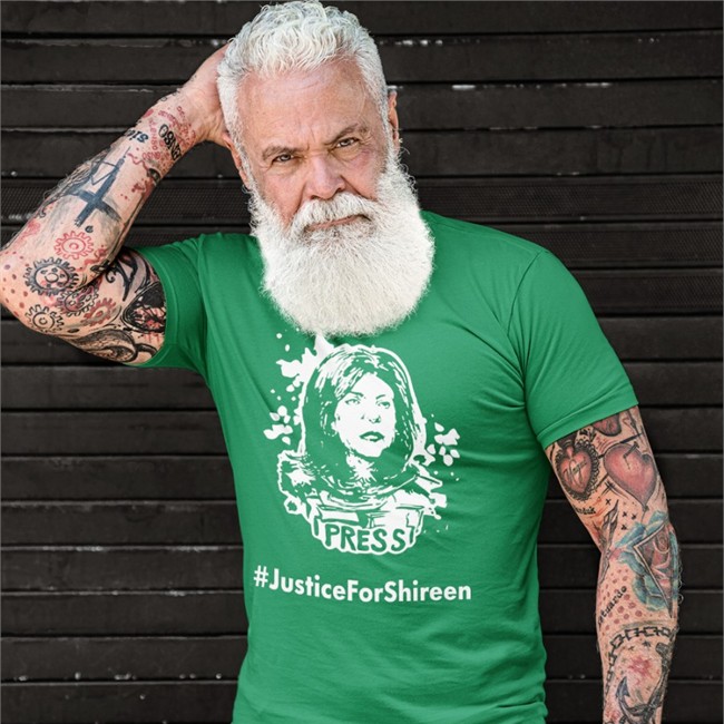 Shireen Abuakleh Justice For Shireen Shirt Shireen Abu Akleh Justice For Shireen T-Shirt
