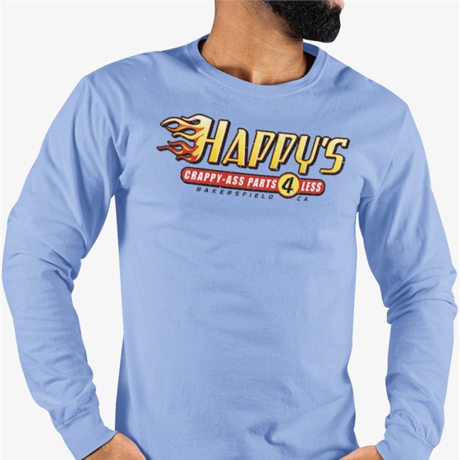 Happy's Crappy-Ass Parts 4 Less T Shirt Happy's Crappy-Ass Parts 4 Less Shirt Funny