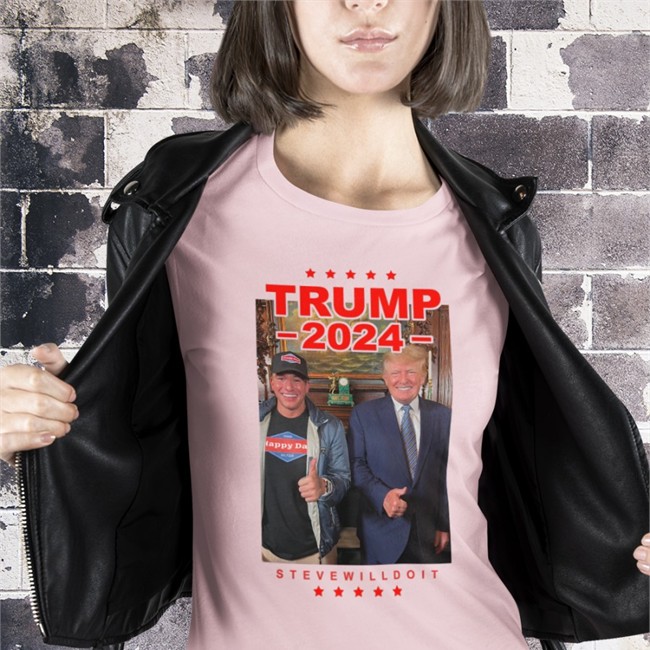 Michael Grier Steve Will Do It Trump 2024 Long Sleeve Full Send Merch Doogs Michael Grier Steve Will Do It Trump 2024 T-Shirt Full Send Merch Doogs
