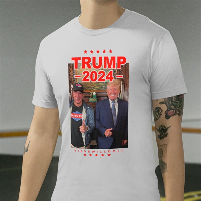 Michael Grier Steve Will Do It Trump 2024 Long Sleeve Full Send Merch Doogs Michael Grier Steve Will Do It Trump 2024 Tee Full Send Merch Doogs