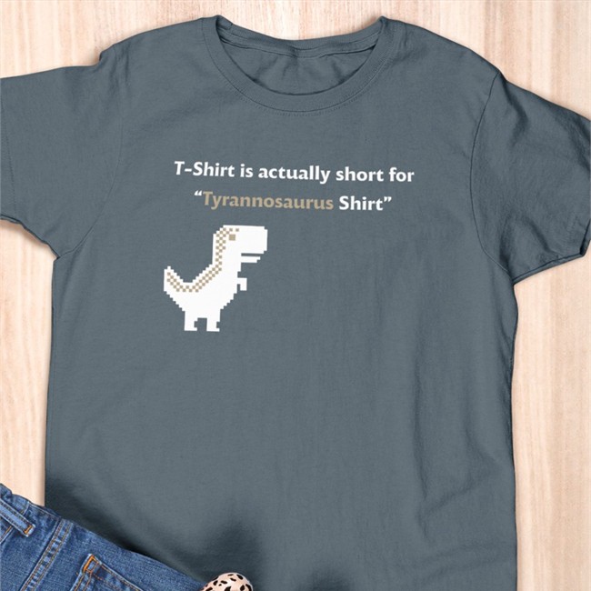 T-Shirt Is Actually Short For Tyrannosaurus Shirt Offical Tees Black Ryder Abalan