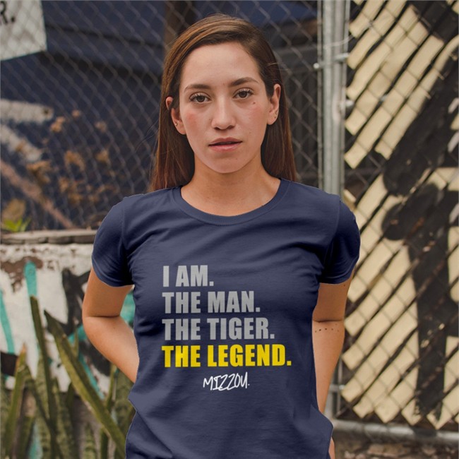 I Am The Man The Tiger The Legend Hoodie I Am The Man The Tiger The Legend Hoodie