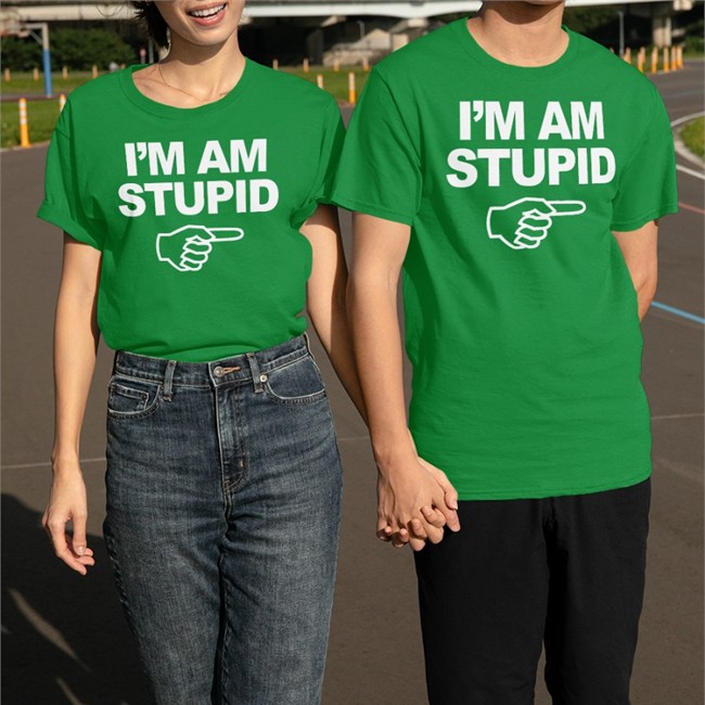 Topatoco Shop I'm Am Stupid Shirts Topatoco Shop I'm Am Stupid Tee