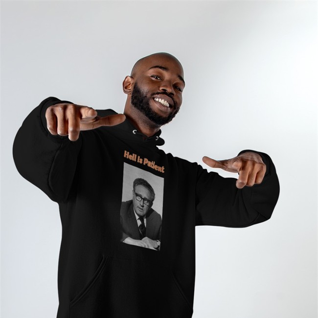 The Ones We Love Shop Henry Alfred Kissinger Hell Is Patient Long Sleeve Borgposting Henry Alfred Kissinger Hell Is Patient Shirt