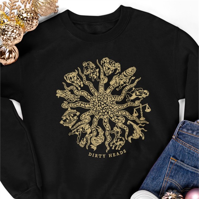 Dirty Heads Merch Astrology Black Shirt Dirty Heads Merch Astrology Hoodie