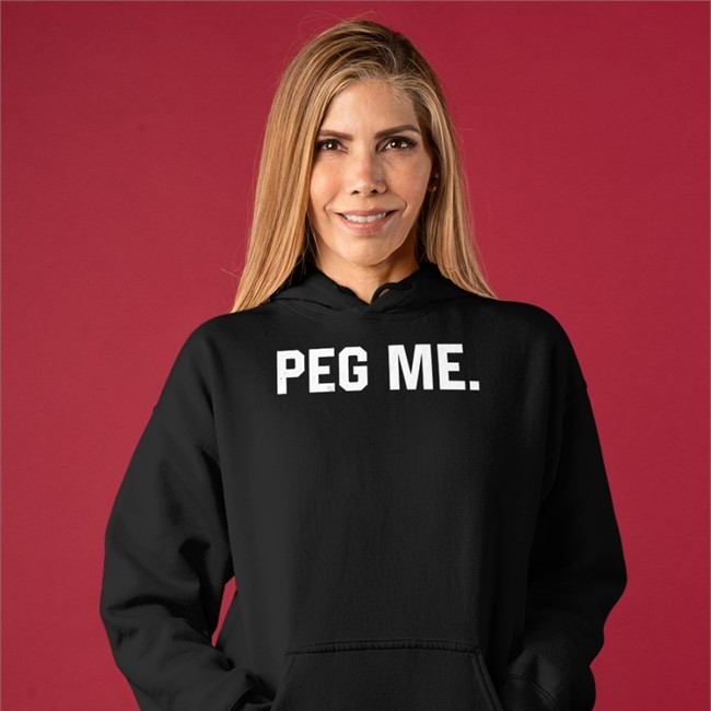 Peg Me Shirts Peg Me T Shirt Black