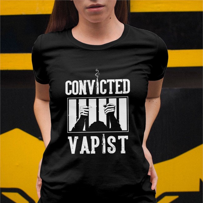 Shirts With Threatening Auras Convicted Vapist T-Shirt Disturbingshirt Shirts With Threatening Auras Convicted Vapist T Shirt Disturbingshirt
