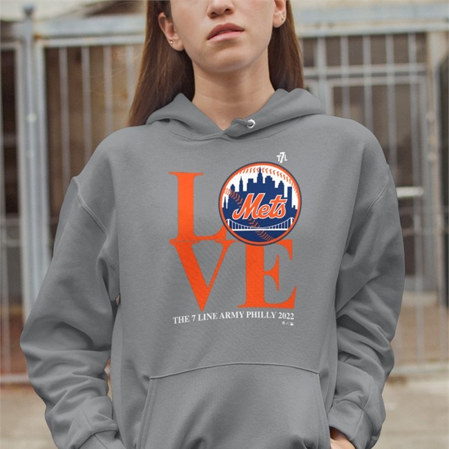 The 7 Line Shop Love Mets The 7 Line Army Philly 2022 shirt Love Mets The 7 Line Army Philly 2022 Tee shirt