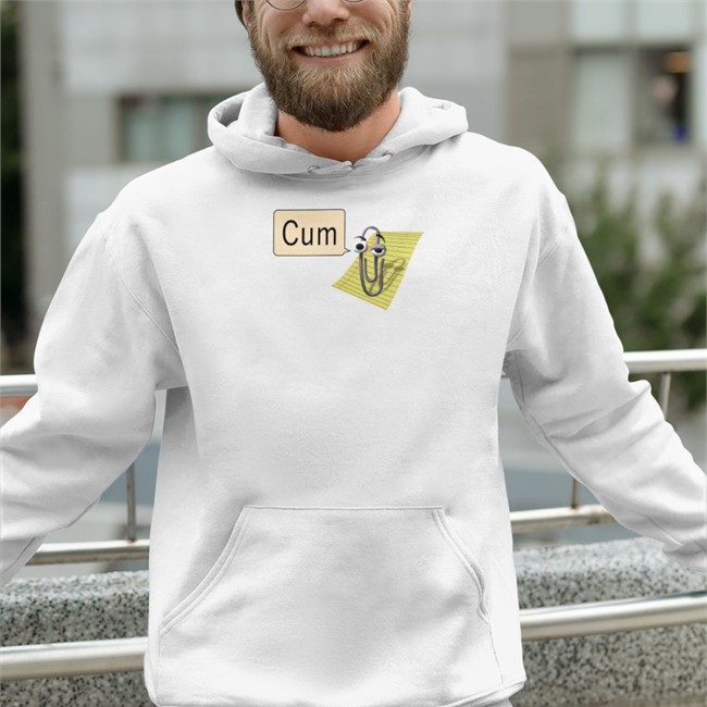 Clippy Cum Hoodie