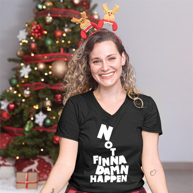 The Barstool Sports Store Not Finna Damn Happen Tee Shirt Not Finna Damn Happen Hoodie The Barstool Sports Store