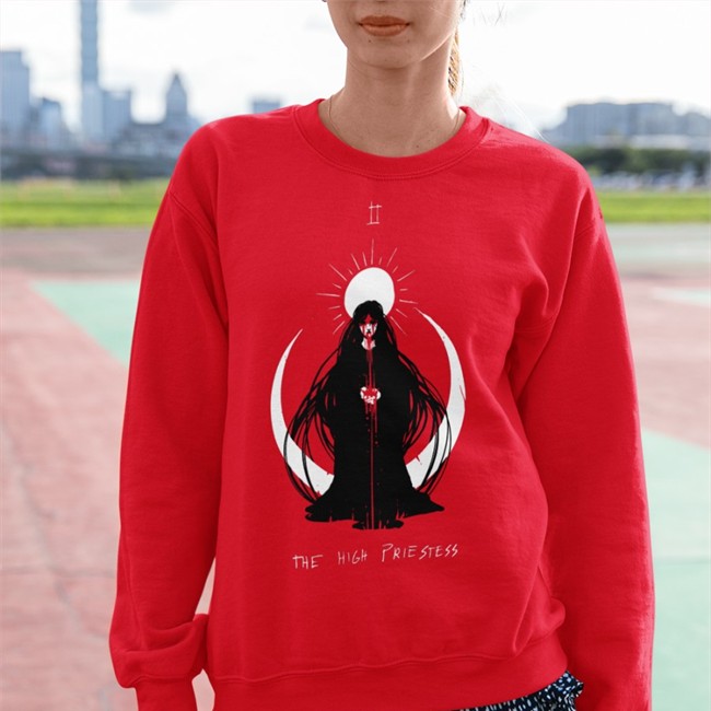 The High Priestess Shirt The High Priestess Hooded Sweatshirt Pitch Canker