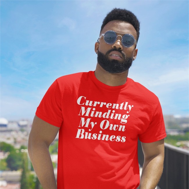 Currently Minding My Own Business Tee Thejournalista Currently Minding My Own Business Tee Thejournalista