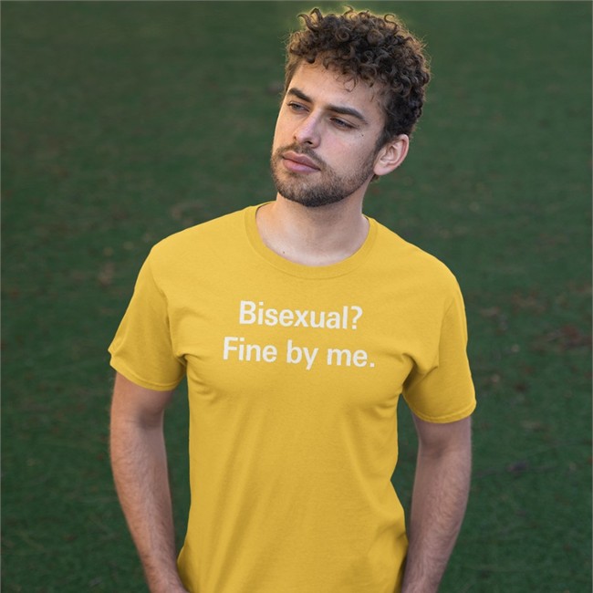 Shirts That Go Hard Merch Bisexual Fine By Me T-Shirt Bisexual Fine By Me Sweatshirt