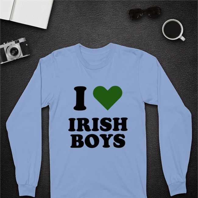 I Heart Irish Boys Tee I Heart Irish Boys T Shirt Niallslvrr Niall Horan Niallermajo