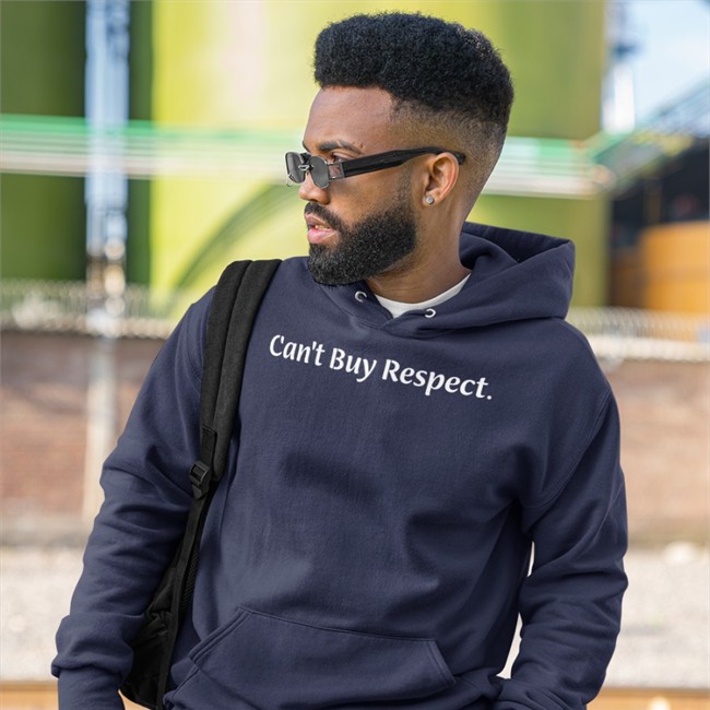 Budda Baker Can't Buy Respect Sweatshirt Training Camp Budda Baker Can't Buy Respect Tee Training Camp