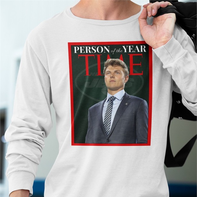 Person Of The Year Time Zach Wilson Shirt Person Of The Year Time New York Jets Zach Wilson Long Sleeve Shirt
