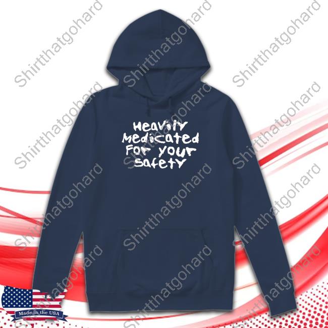 Yungblud Is A Lowlife Heavily Medicated For Your Safety Print Shirt Yungblud Heavily Medicated For Your Safety T Shirt