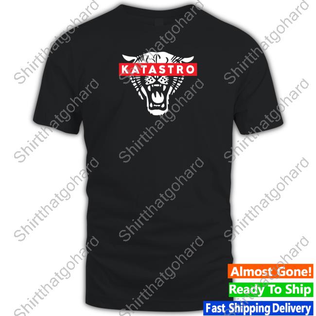 Katastro Merch Katastro Acid Washed Panther T Shirts
