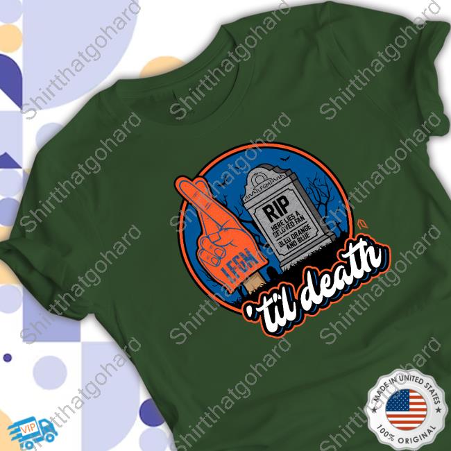 Athlete Logos Merch 'Til Death T-Shirt Official Athlete Logos Merch 'Til Death T-Shirt