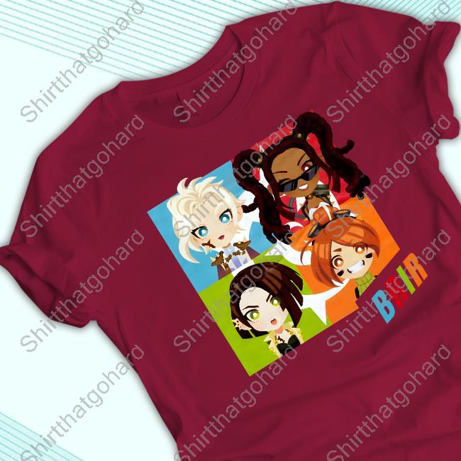 RWBY BRIR Chibi T-Shirt Official RWBY BRIR Chibi T-Shirt