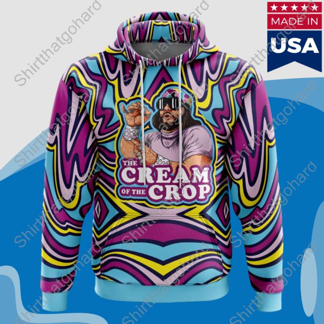 Official Anime Ape Clothing The Cream of the Crop Trippy Randy Savage Pop Culture Sweatshirts Animeape Official Anime Ape Clothing The Cream of the Crop Trippy Randy Savage Pop Culture Hoodies Animeape
