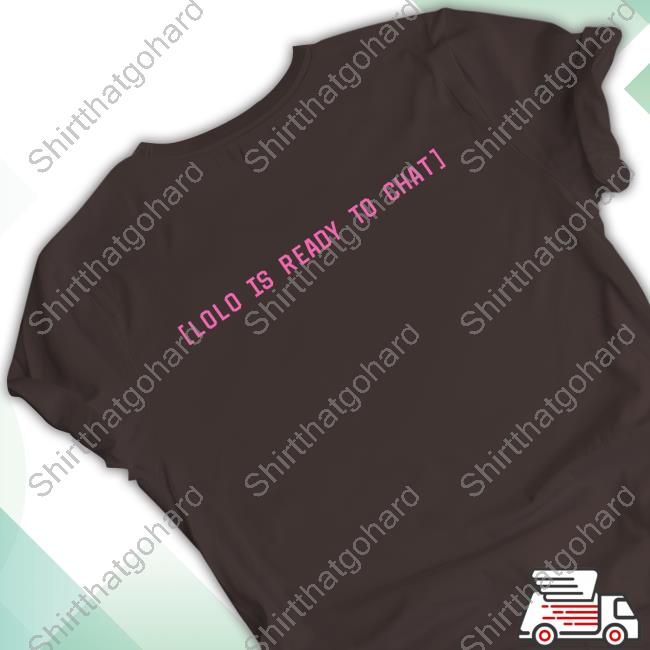 Official Playgirl Anime Lolo Zouaï Tee Playgirl Merch World Tour Lolo Zouaï Log On 2023 Shirt