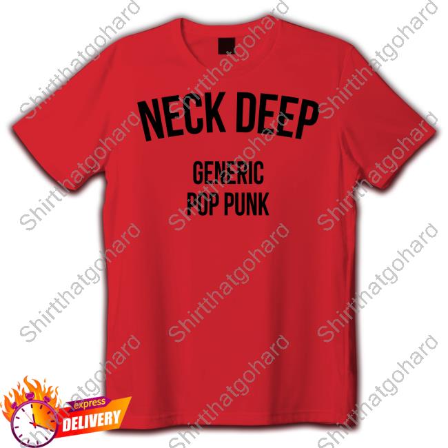 Neck Deep Generic Pop Punk T Shirt
