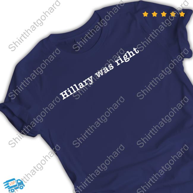 Hillary Was Right T-Shirt Official Donuts before Bronuts Hillary Was Right T-Shirt