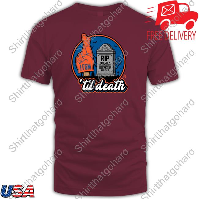Athlete Logos Merch 'Til Death T-Shirt 'Til Death T-Shirt