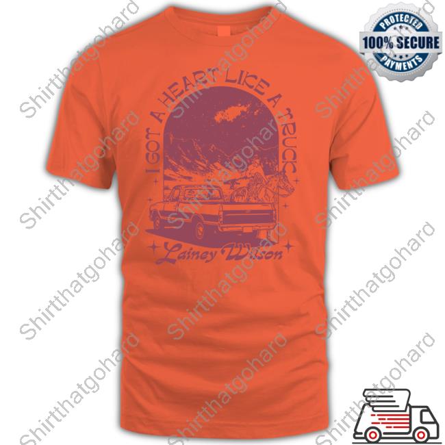 Heart Like A Truck Natural Tee Official Lainey Wilson Merch I Got A Heart Like A Truck Natural Tee