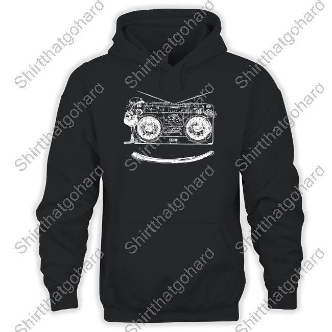 Boombox Smile T-Shirt Boombox Smile Tee Shirt